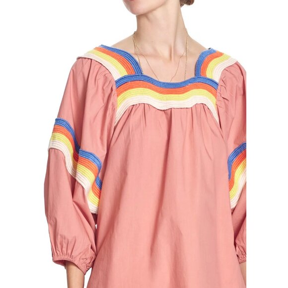 COREY LYNN CALTER THE MIRIAM WAVE DRESS in Coral - Picture 10 of 12